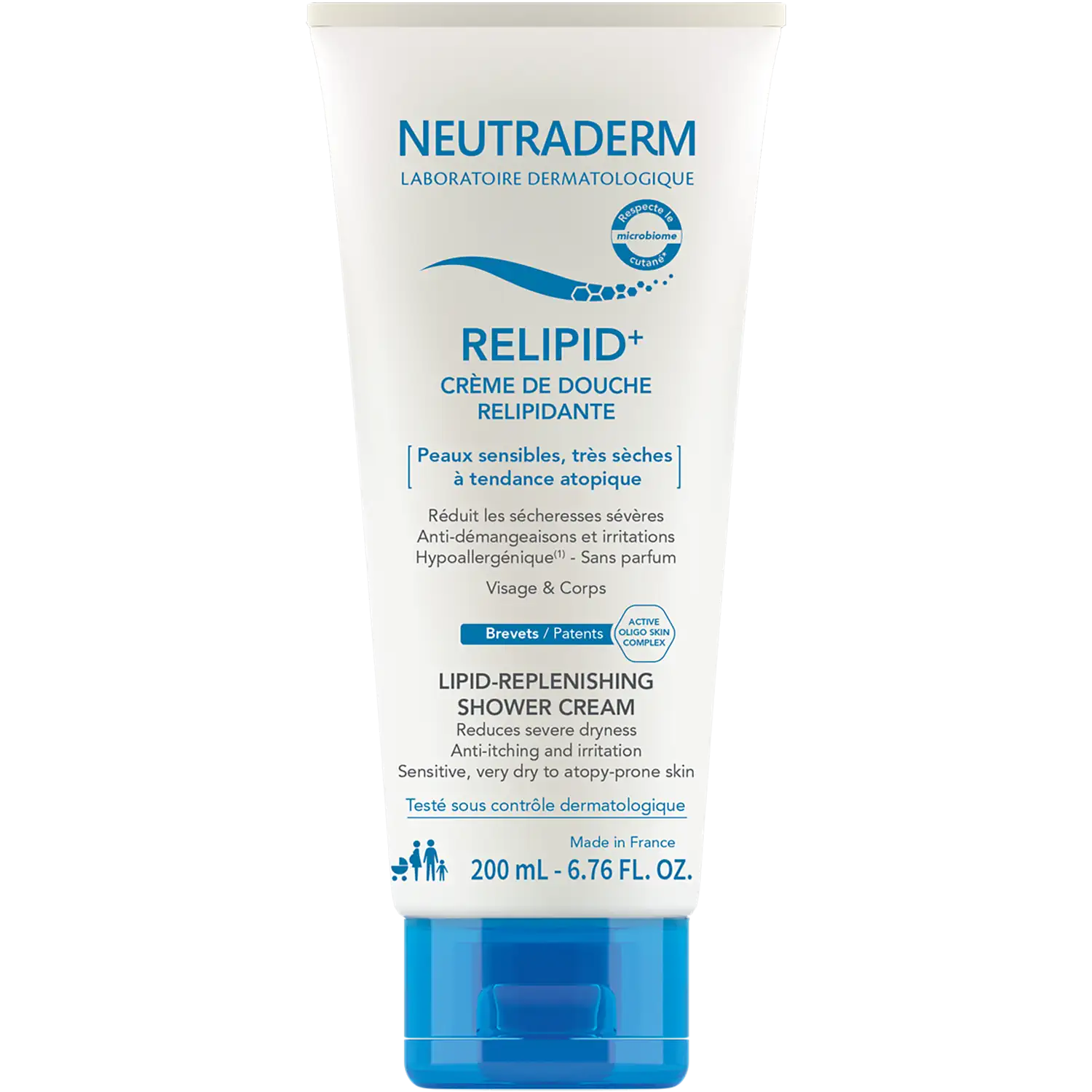 Neutraderm RELIPID+ Krem do mycia twarzy i ciała